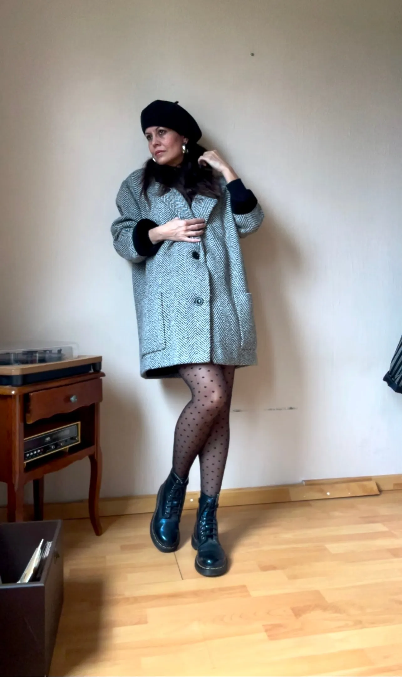 Vintage oversized coat