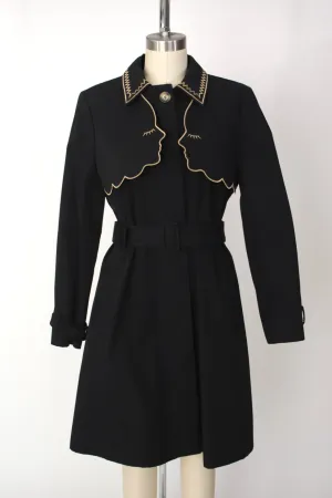 Vivetta Embroidered Face Trench