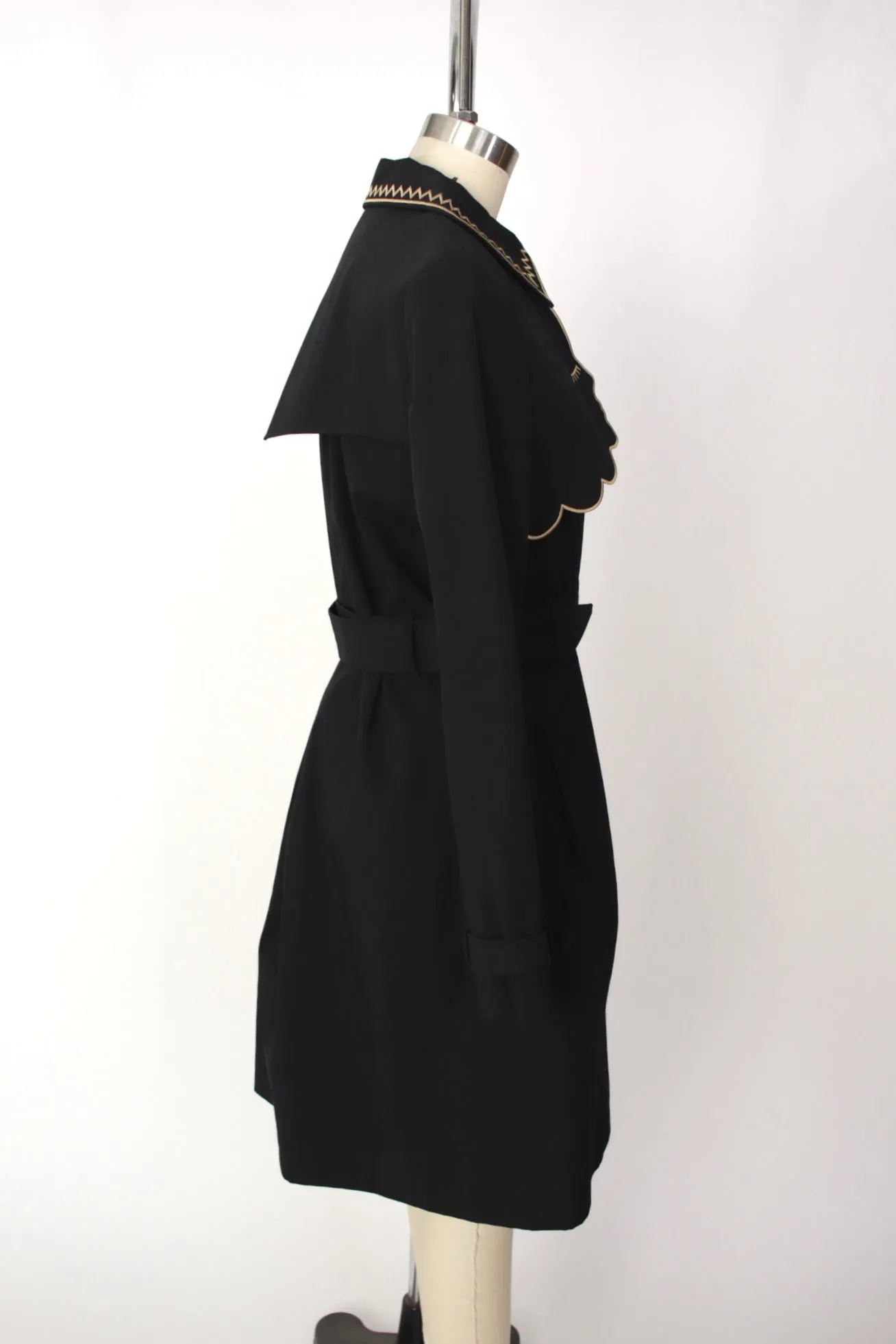 Vivetta Embroidered Face Trench