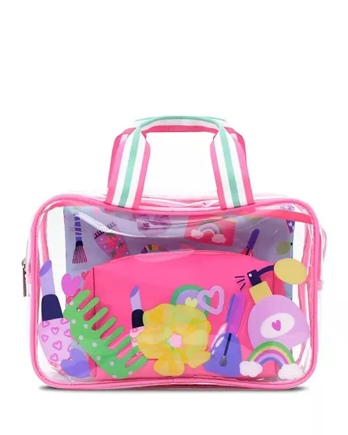 Wake Up & Make Up Cosmetic Bag Trio