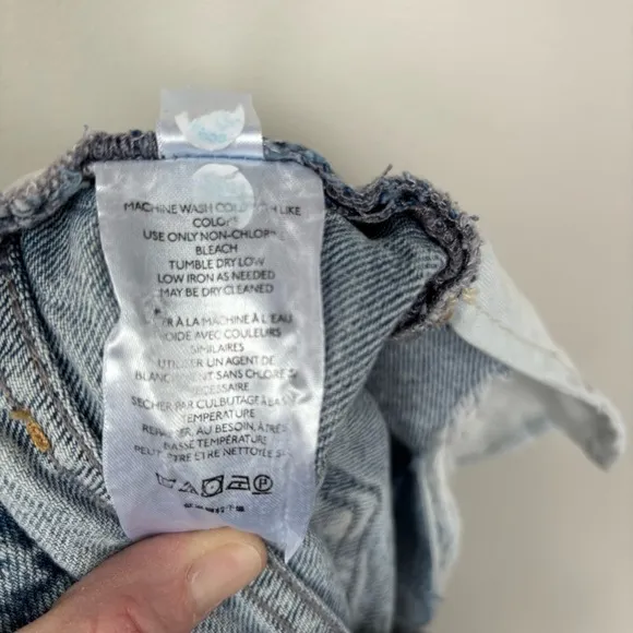 We the Free Distressed Denim Shorts Size 27