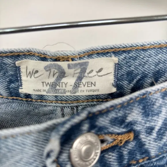 We the Free Distressed Denim Shorts Size 27