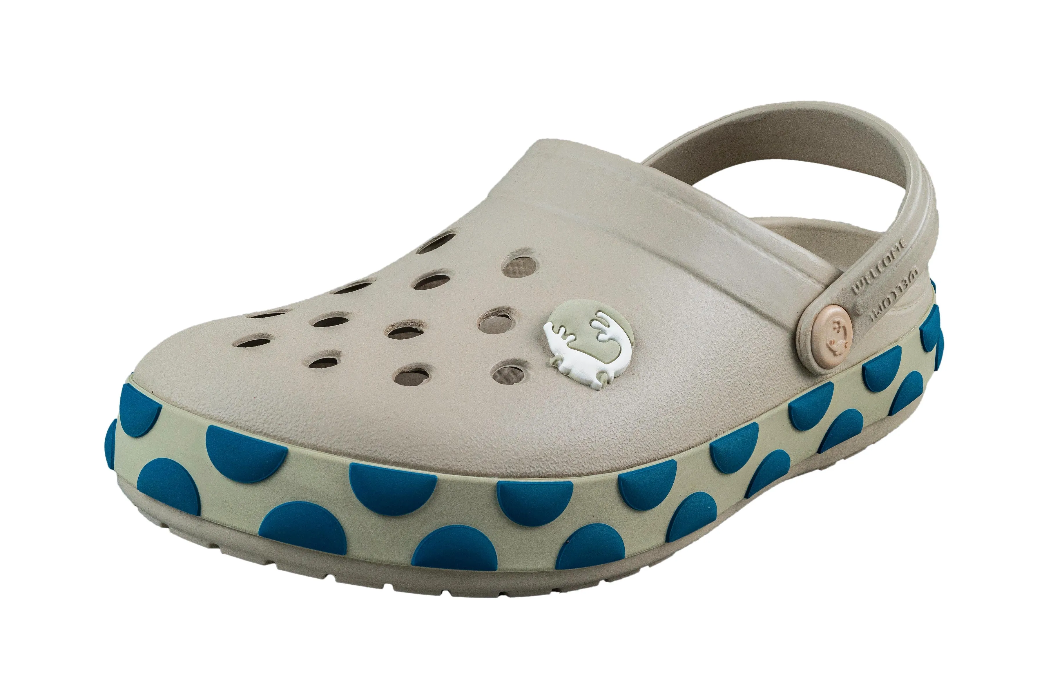 Welcome Ladies Ivory Clogs