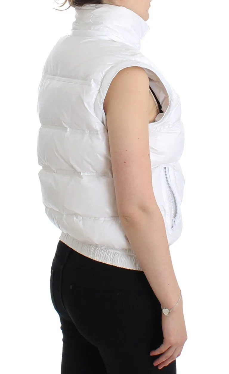 White puffer jacket/vest