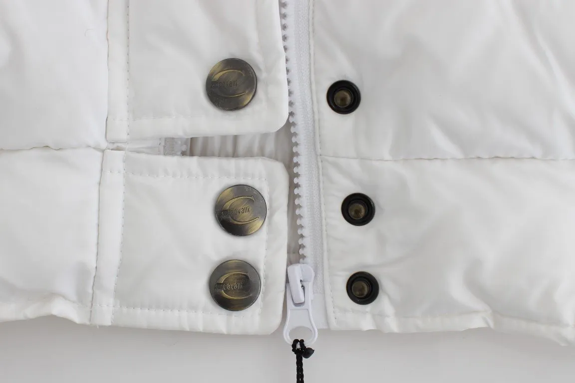 White puffer jacket/vest