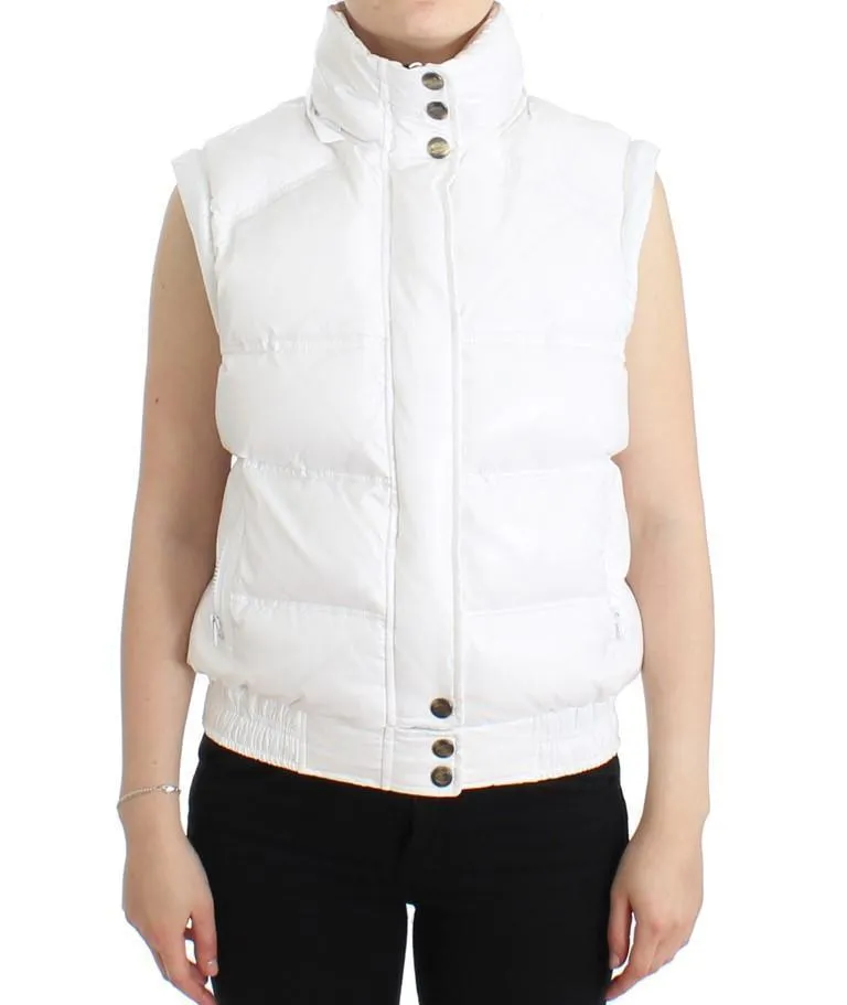 White puffer jacket/vest