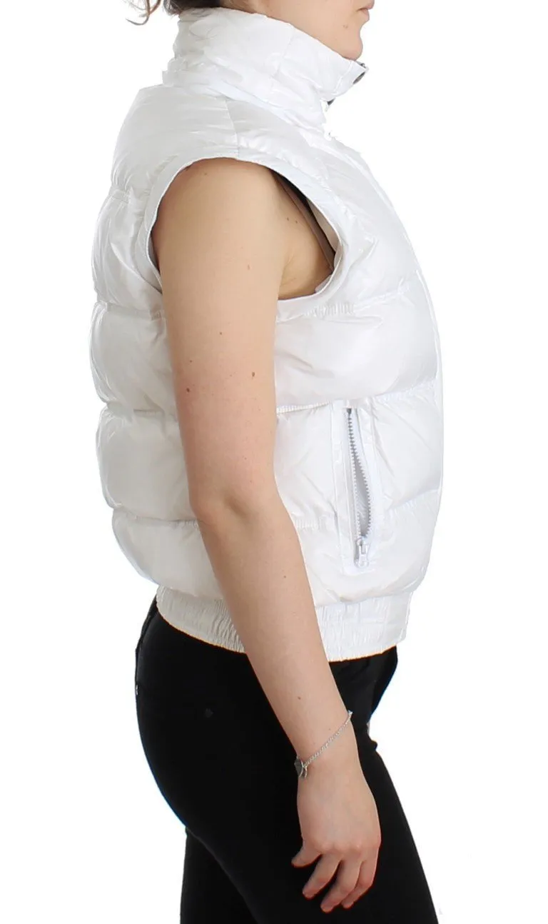 White puffer jacket/vest
