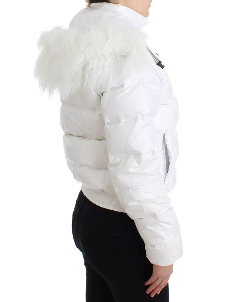 White puffer jacket/vest