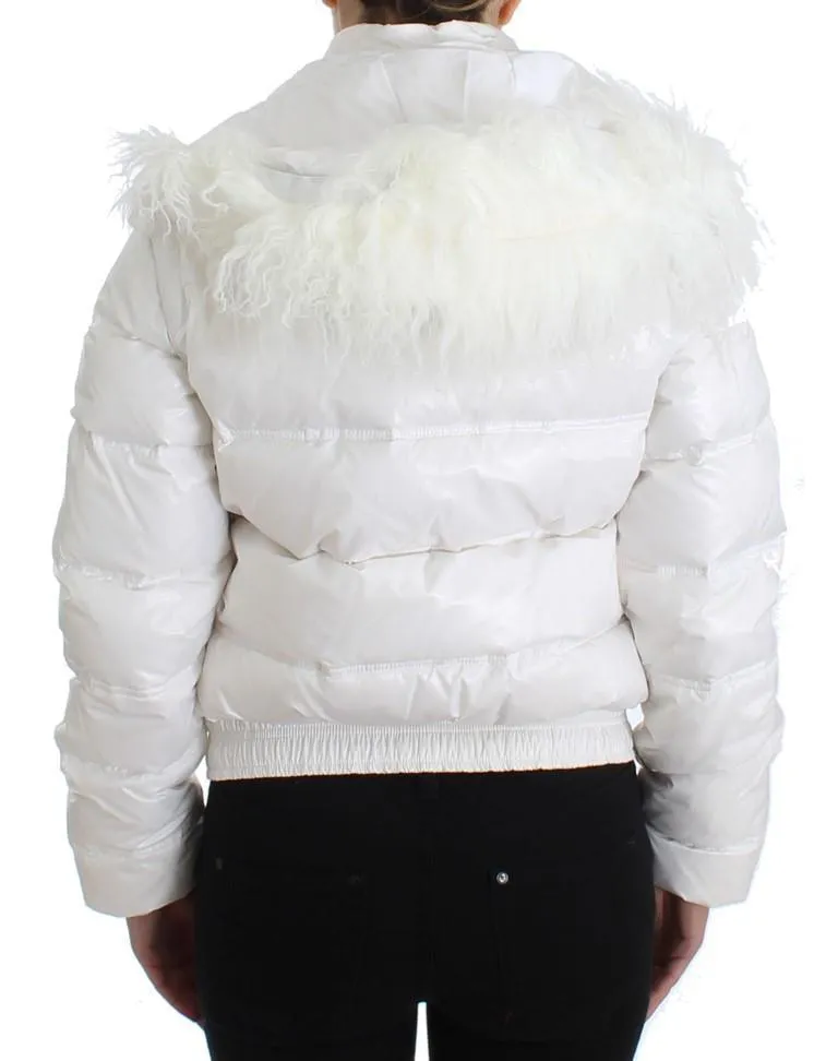 White puffer jacket/vest