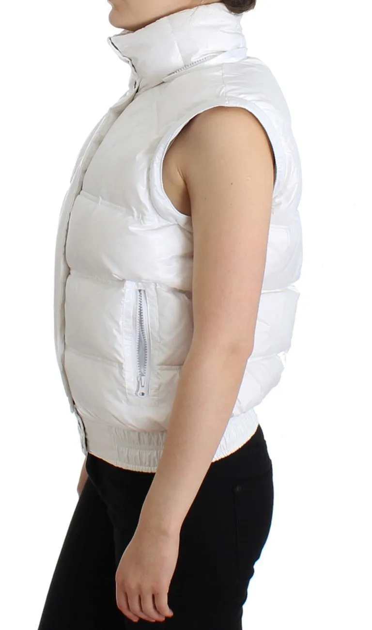 White puffer jacket/vest