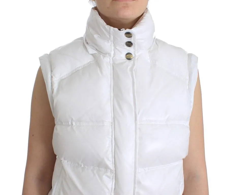 White puffer jacket/vest