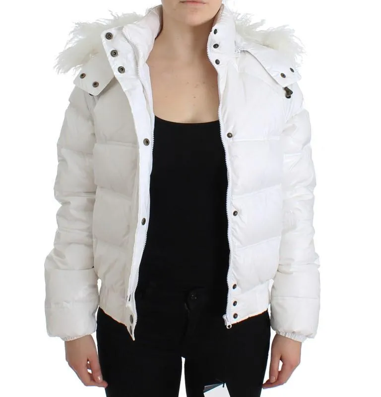 White puffer jacket/vest