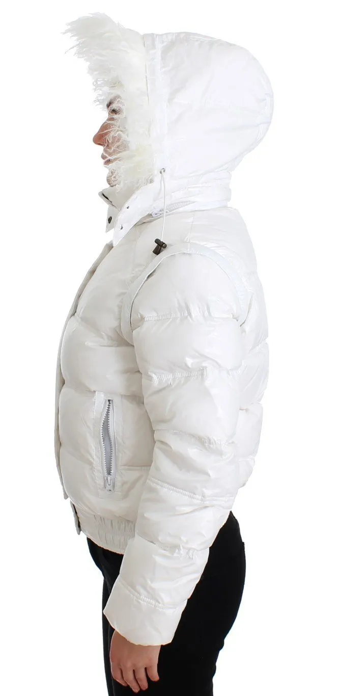 White puffer jacket/vest