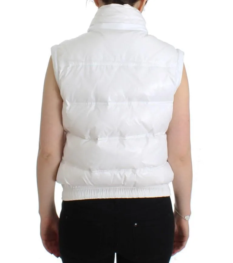 White puffer jacket/vest