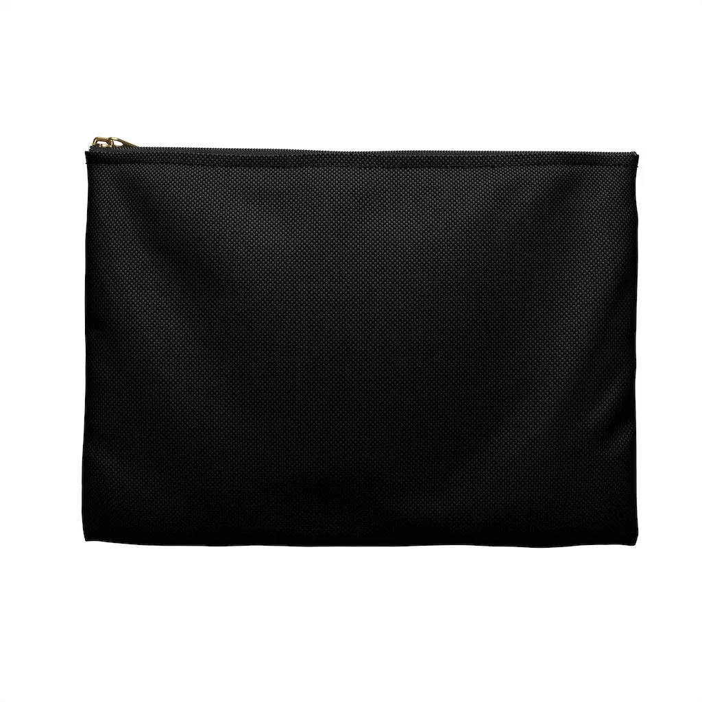 WIFE LIFE Black Accessory Pouch