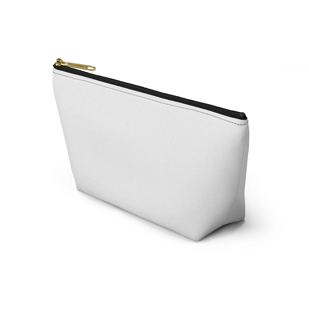 Wifey White Accessory Pouch w T-bottom