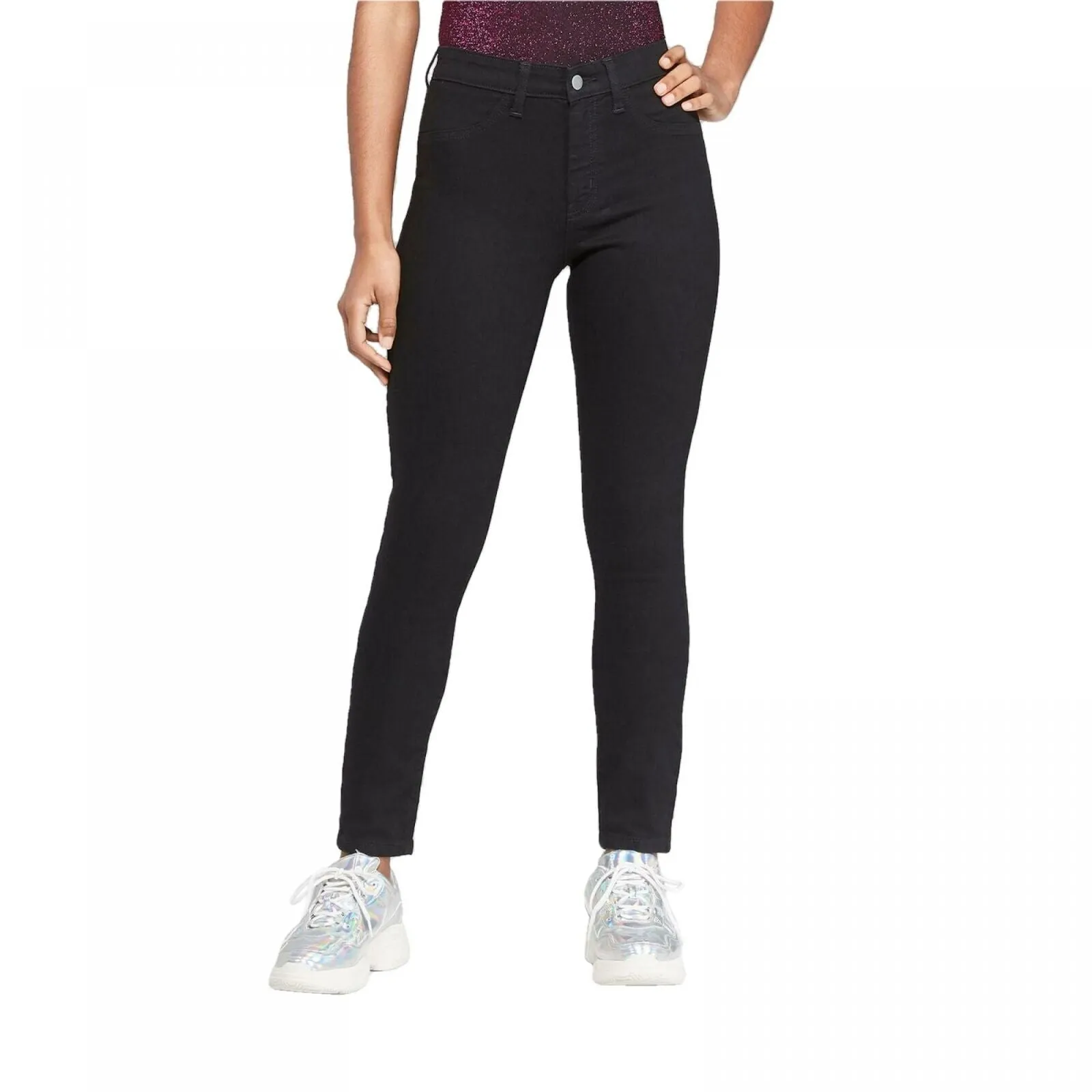 Wild Fable Women's Cotton Blend High Rise Skinny Jean
