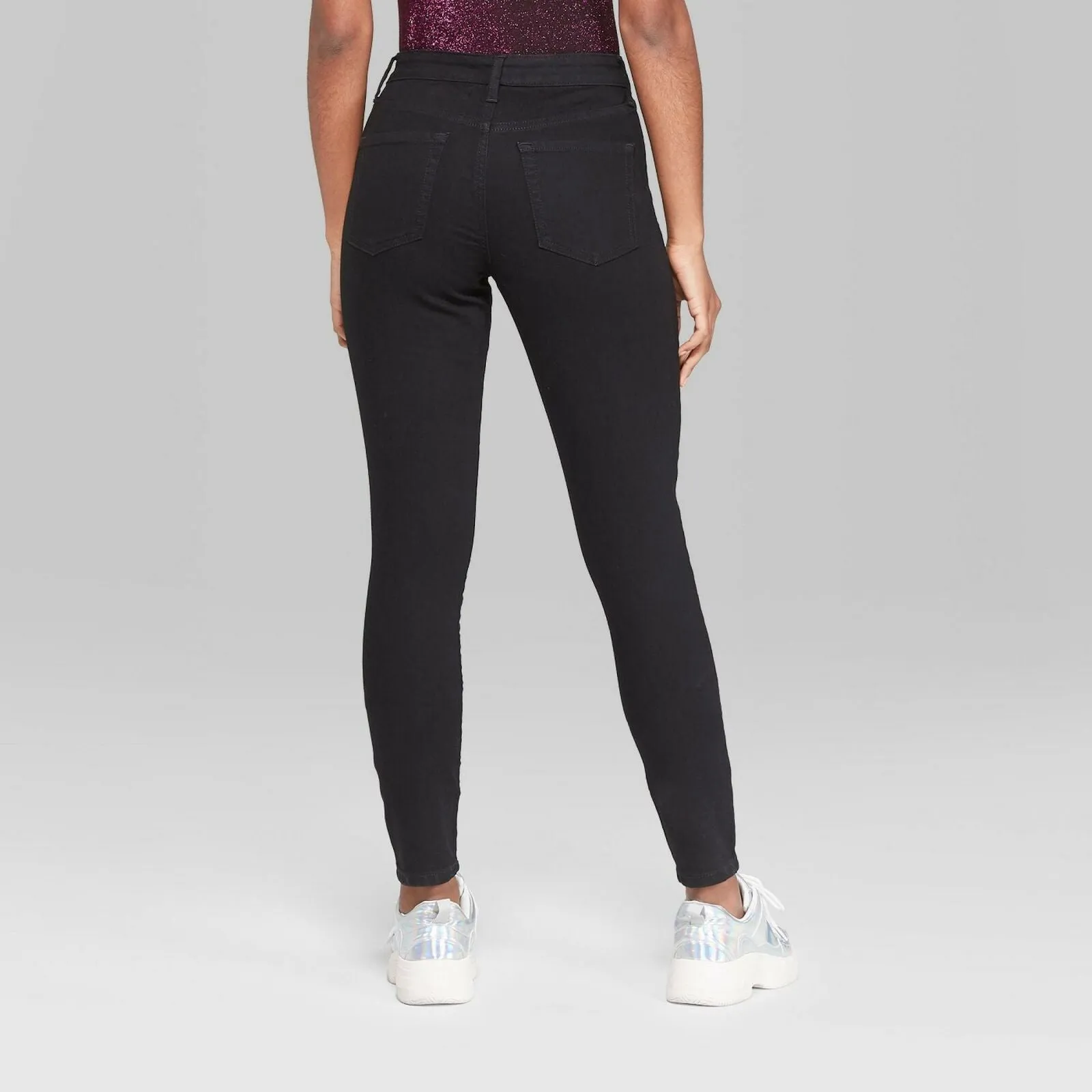 Wild Fable Women's Cotton Blend High Rise Skinny Jean