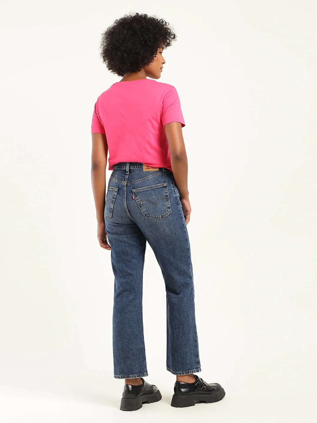Women's 315 Blue Bootcut Fit High Rise Jeans