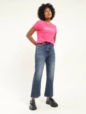 Women's 315 Blue Bootcut Fit High Rise Jeans