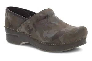 Women's DANSKO | Professional Suede Comfort Clog | Camo