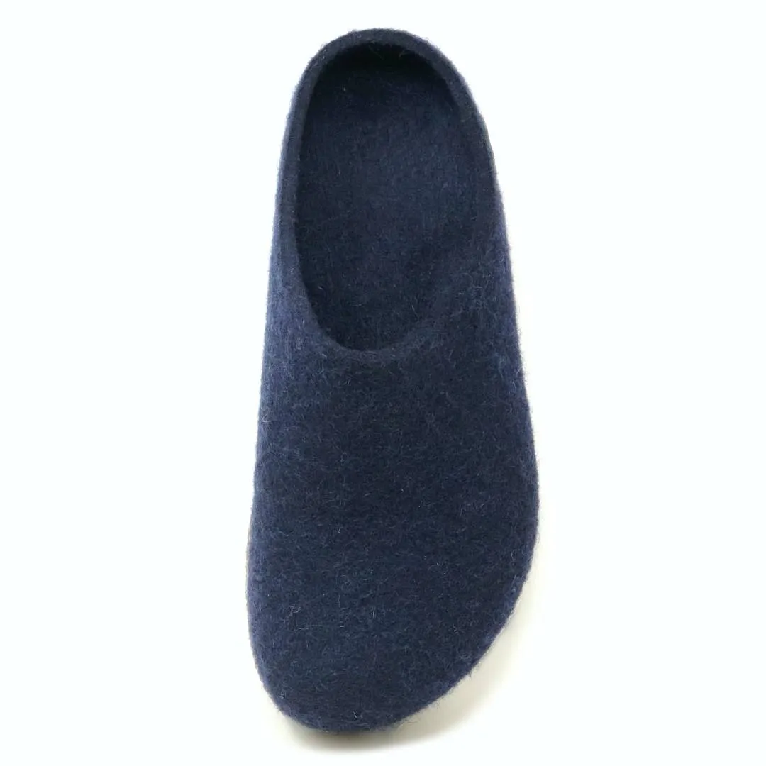 Women's Essenz Wool Clog - Navy