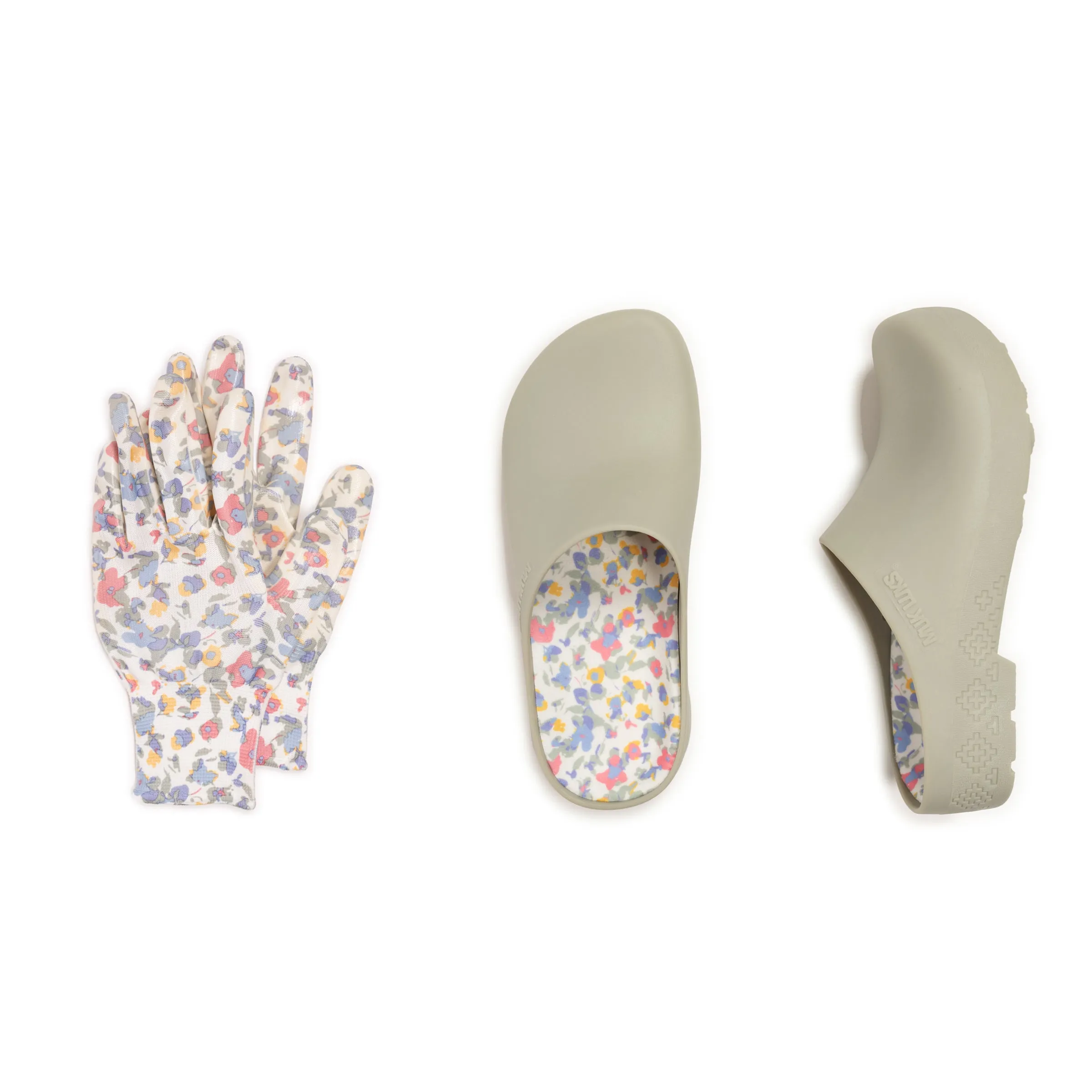Women's Garden Clog and Glove Set