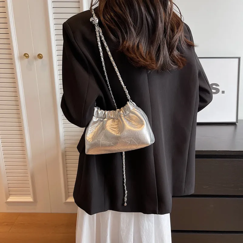 Women's Popular Design Chain Simple Versatile Crossbody Bags