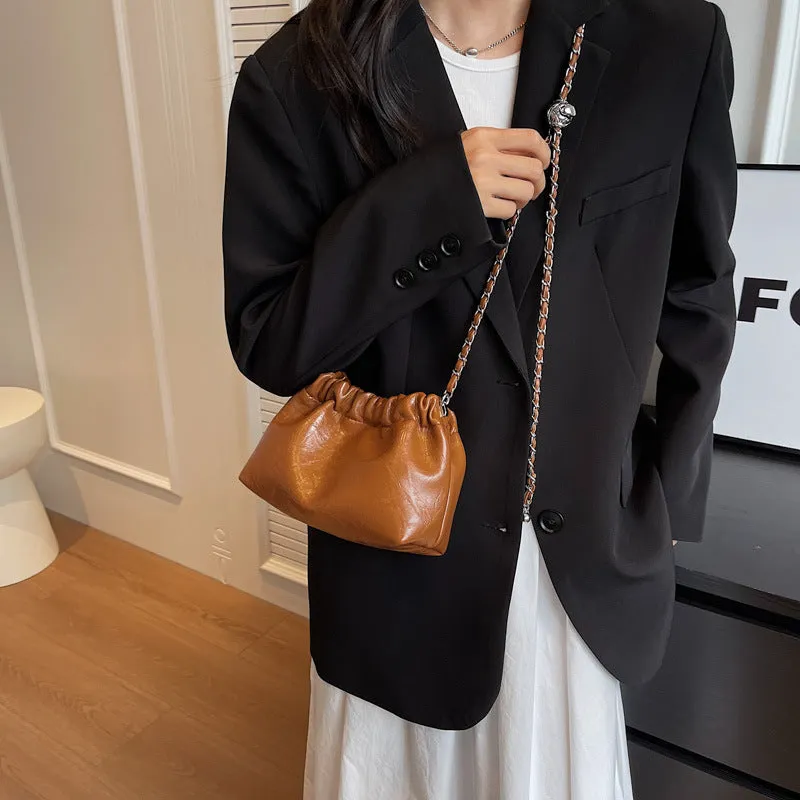 Women's Popular Design Chain Simple Versatile Crossbody Bags
