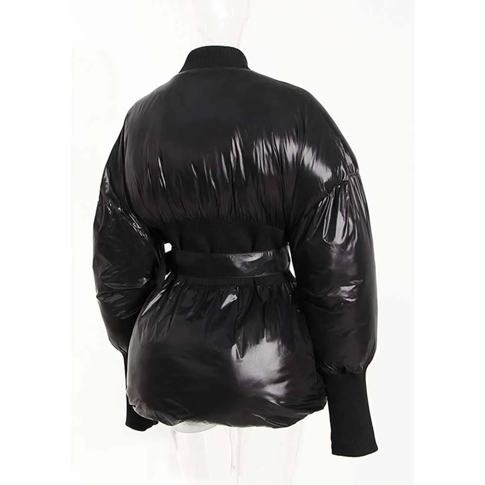 Women's Puffer Jacket Thickened Winter Turtleneck Puffer Parka Coats
