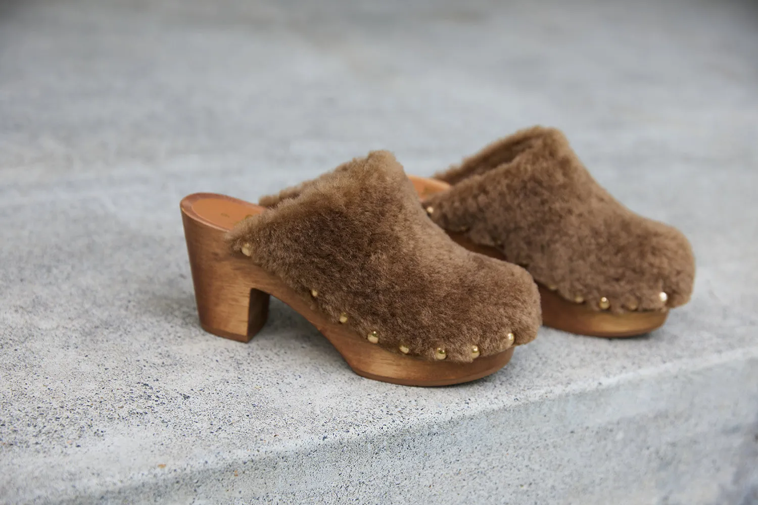 WOODPECKER MAS SHEARLING - Bronze