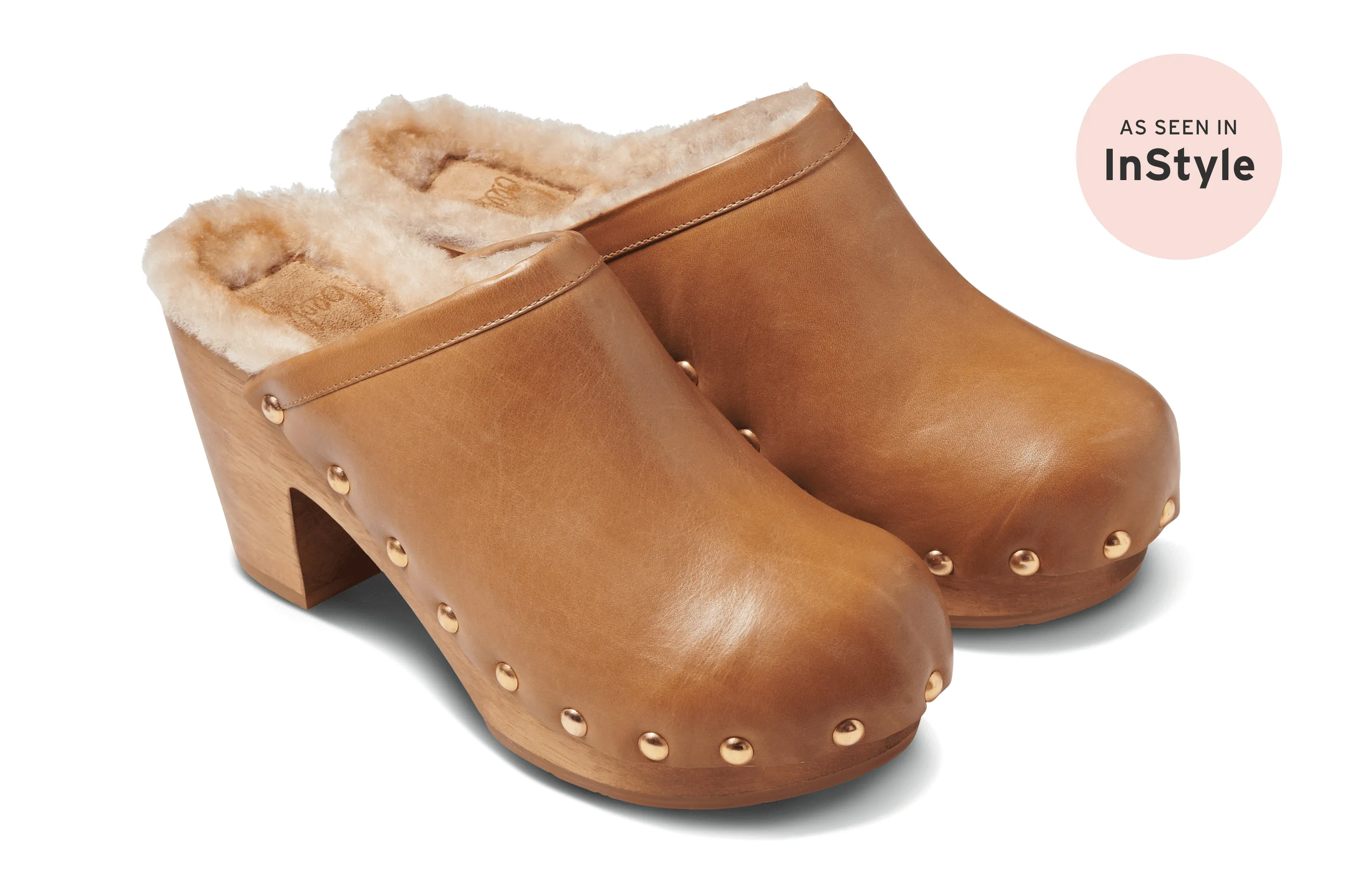 WOODPECKER SHEARLING - Saddle
