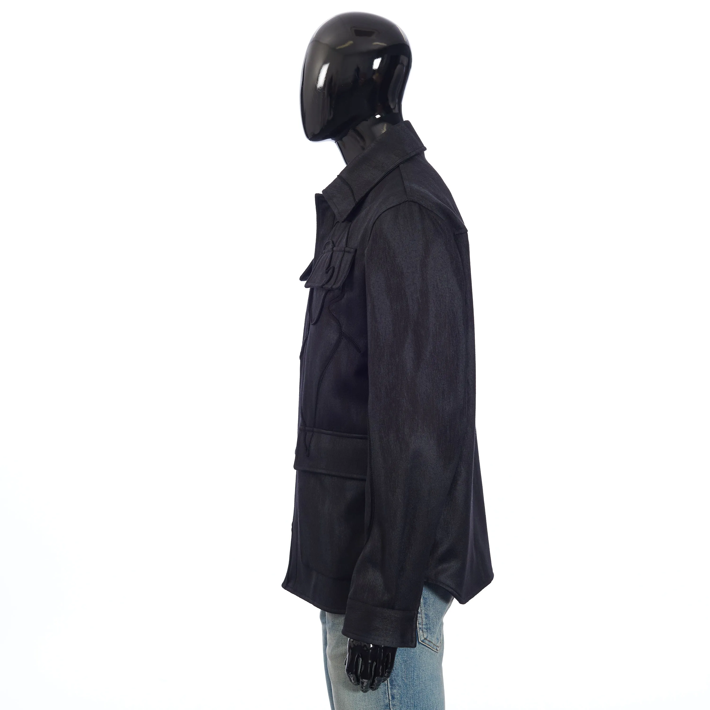 x AMOAKO BOAFO Safari Jacket In Black