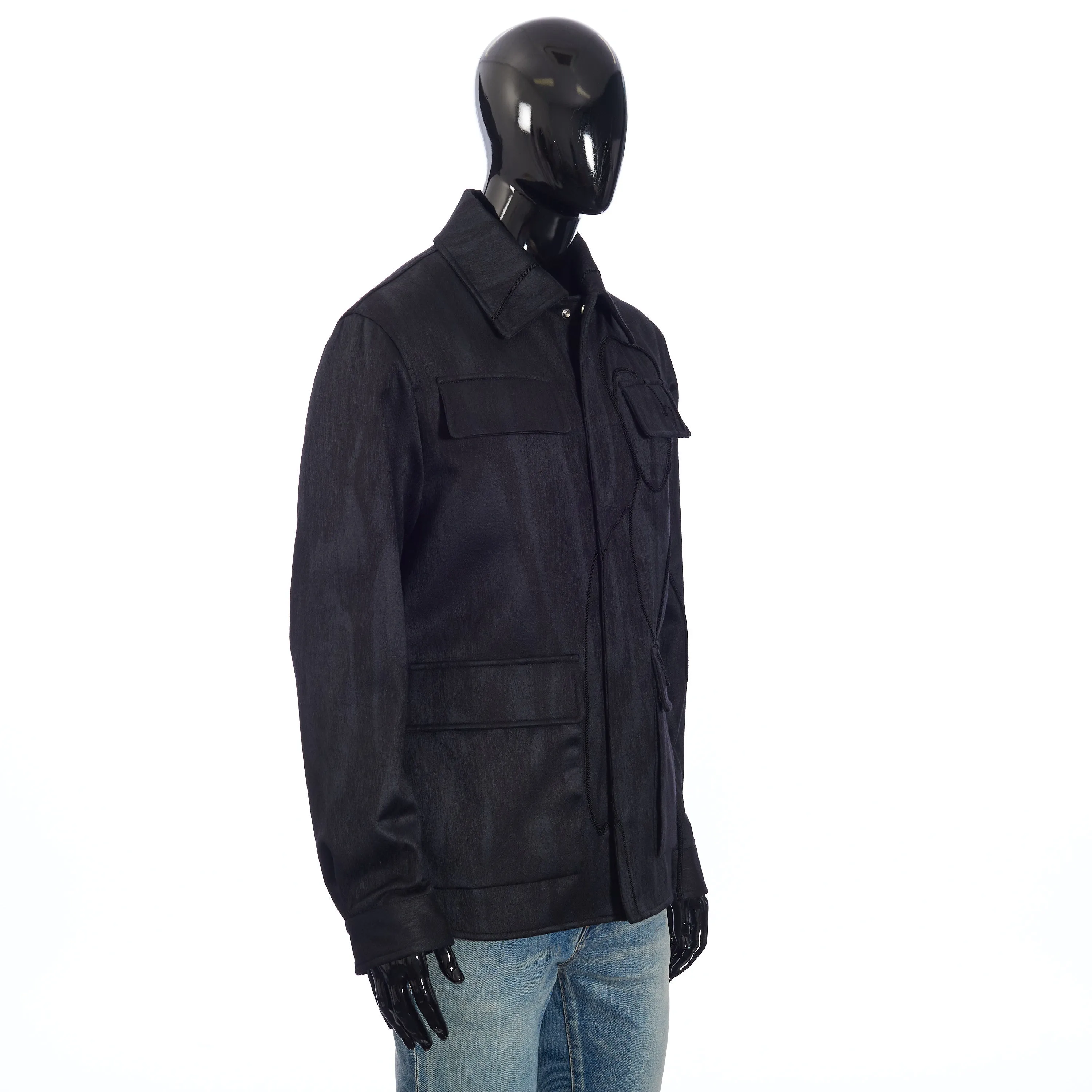 x AMOAKO BOAFO Safari Jacket In Black