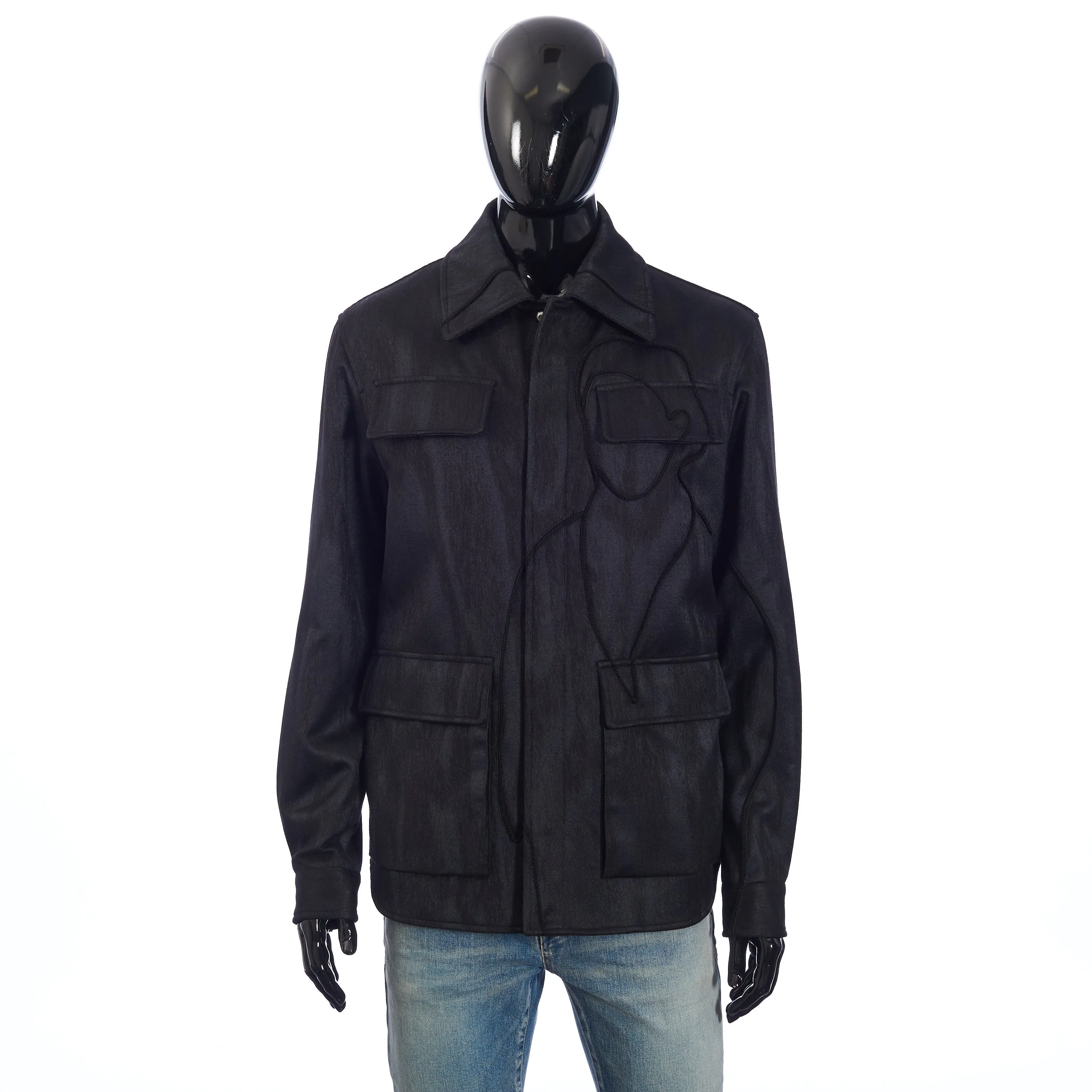 x AMOAKO BOAFO Safari Jacket In Black