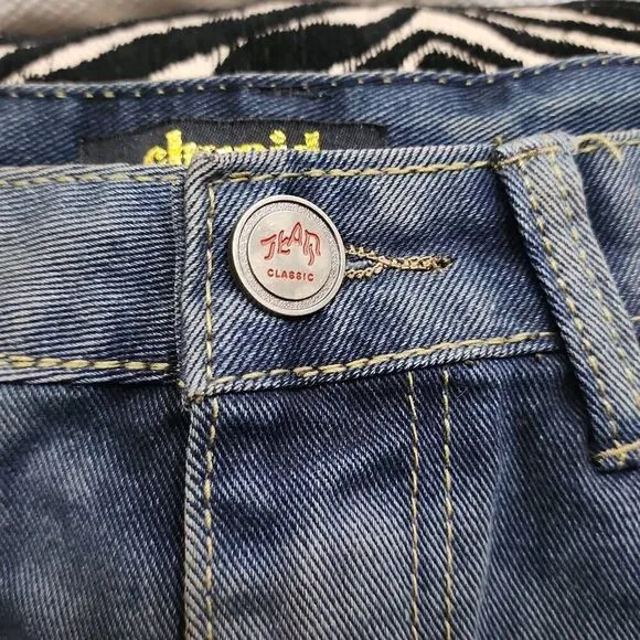 Y2K CLASSIC MICRO DENIM SKIRT SIZE 28