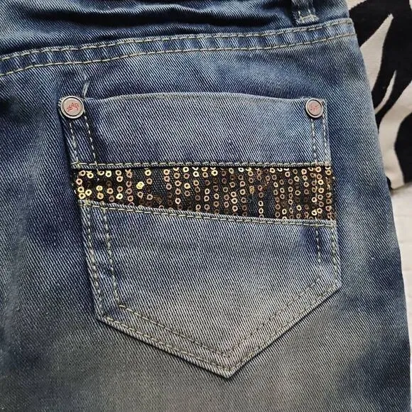 Y2K CLASSIC MICRO DENIM SKIRT SIZE 28