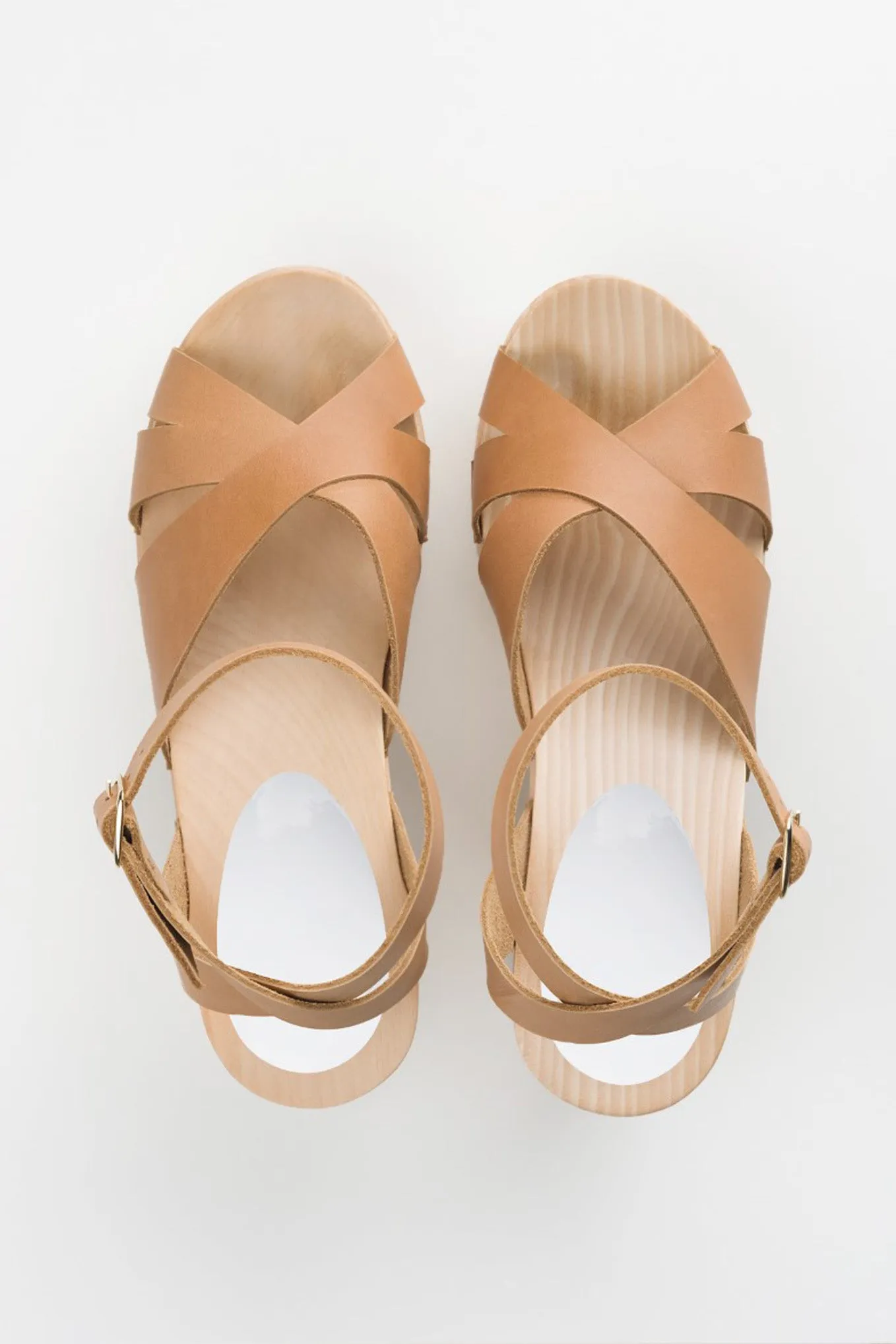 You You x WYSE Ybiza Clogs - Camel