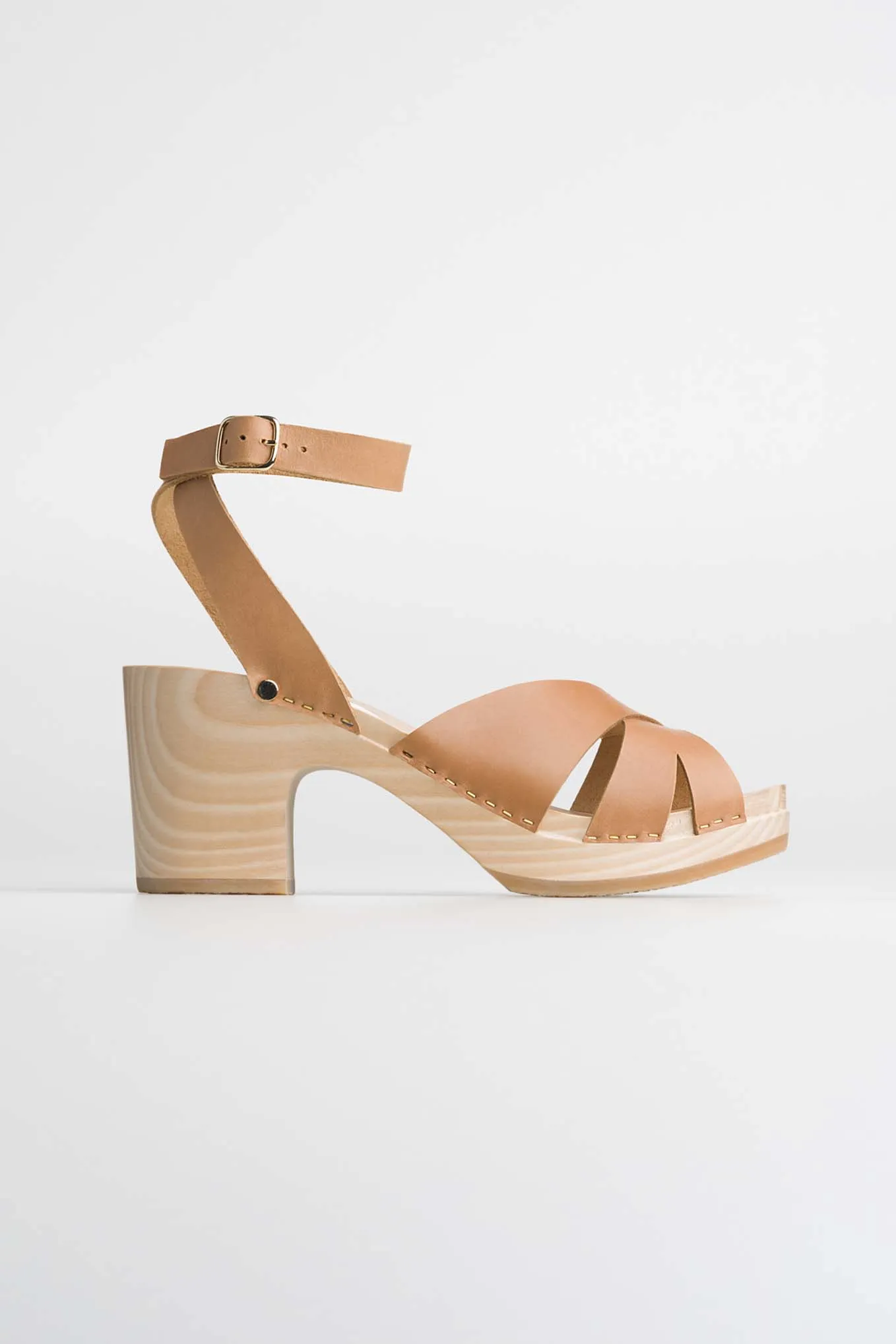 You You x WYSE Ybiza Clogs - Camel
