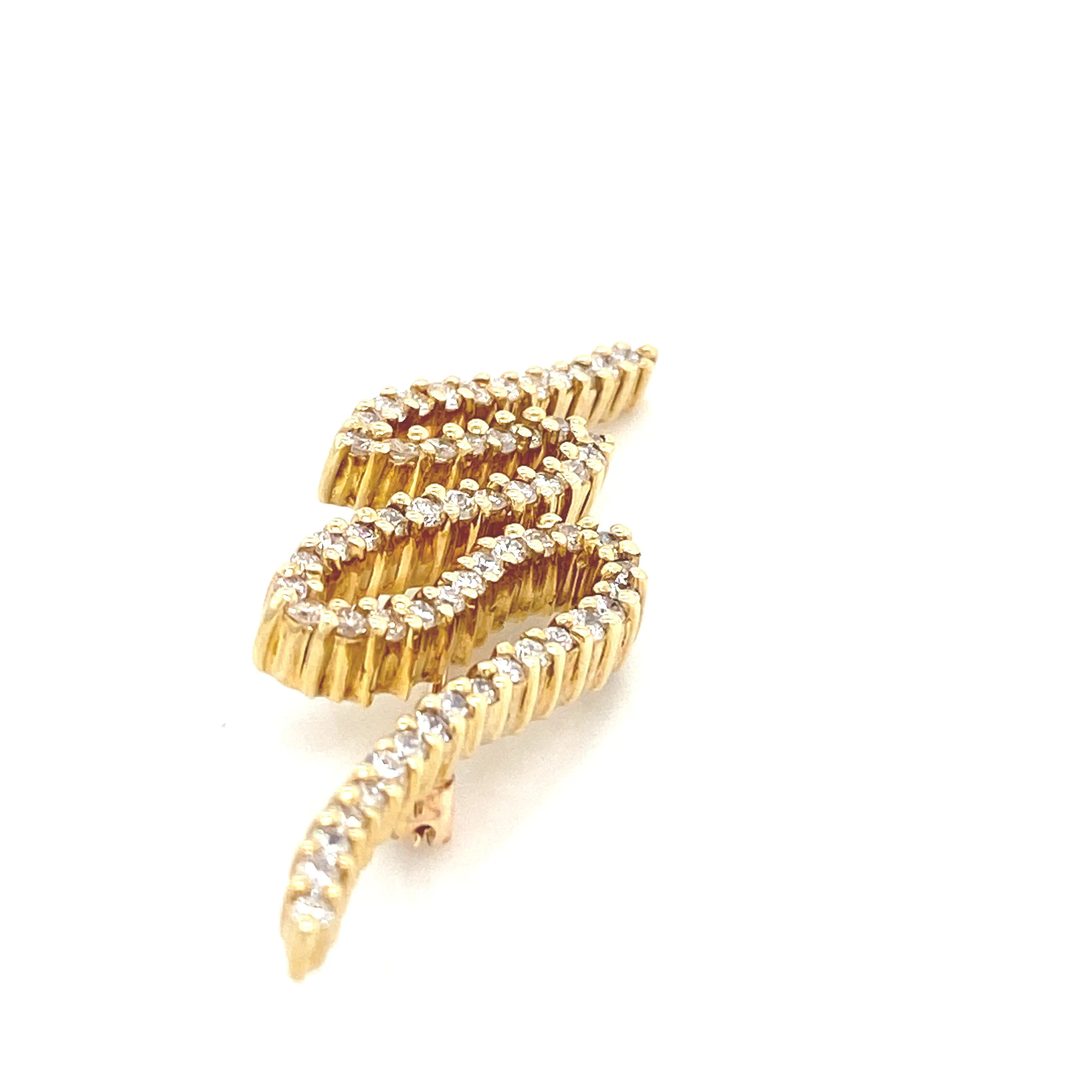 Zig Zag Brooch by Jose Hess