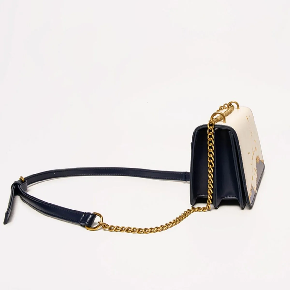 Zodiac Cancer Embroidery Crossbody Bag 