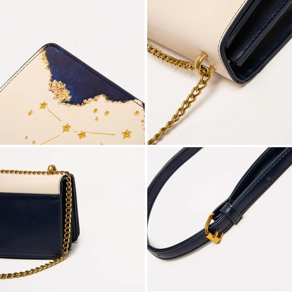 Zodiac Sagittarius Embroidery Crossbody Bag