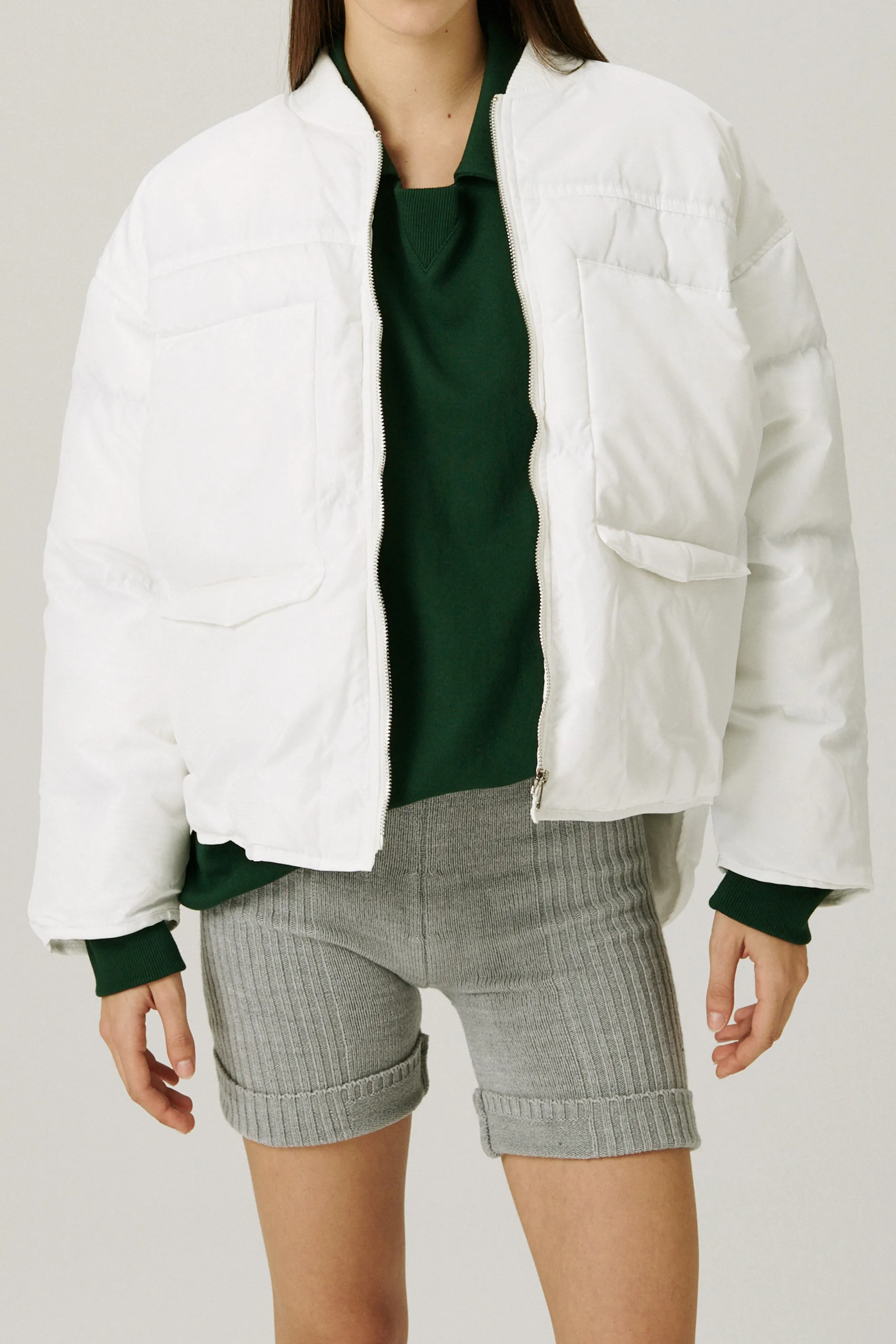 Zoe Hi-lo Puffer Short Coat